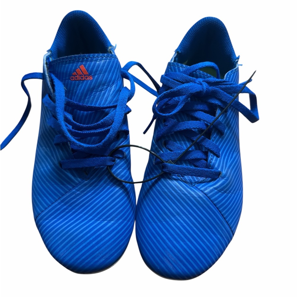 Adidas Blue Athletic Shoes/ cleats size 2